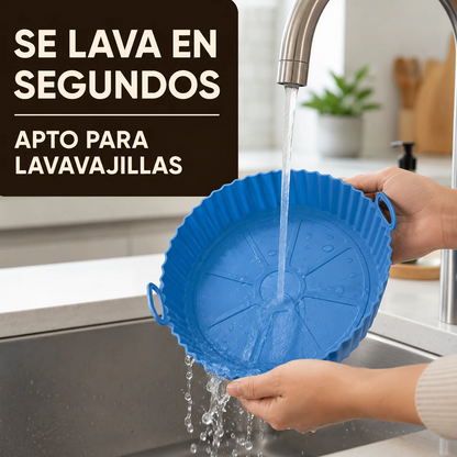 PROMO 6x1 🔥 Moldes de Silicona Antiadherentes para Freidora de Aire